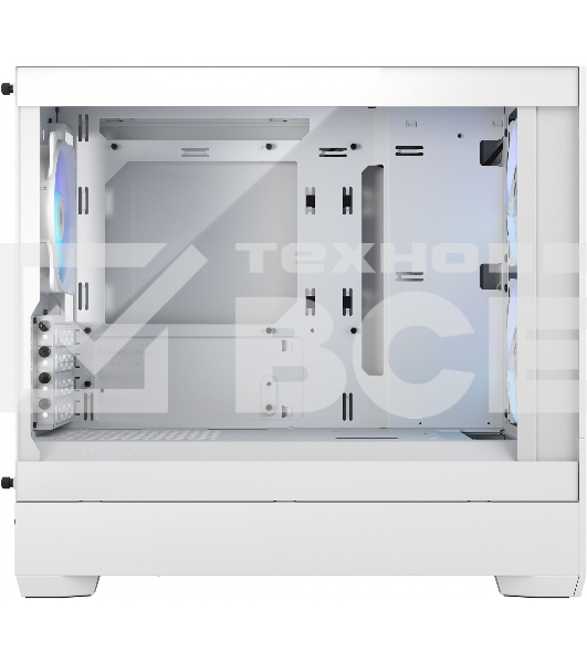 Компьютерный корпус Fractal Design Pop Mini Air RGb белый TG Clear Tint FD-C-POR1M-01
