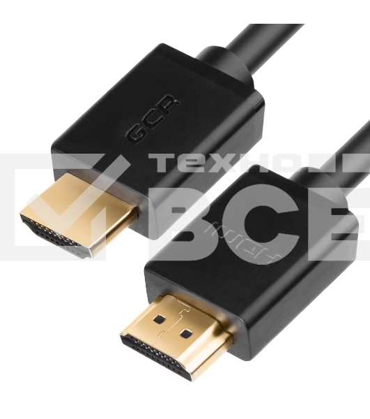 Кабель 1.5m HDMI 1.4, 30/30 AWG, позолоченные контакты, FullHD, Ethernet 10.2 Гбит/с, 3D, 4Kx2K, экран