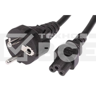 Кабель Buro BU-PCAB-1.8-3PIN IEC C5 (3-pin) Евровилка 1.8м