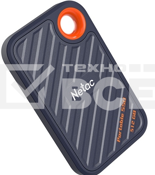 Внешний накопитель SSD Netac ZX20 512GB USB 3.2 Gen 2 Type-C NT01ZX20-512G-32BL