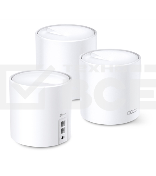 Домашняя Mesh Wi-Fi система TP-Link Deco X20(3-pack) AX1800