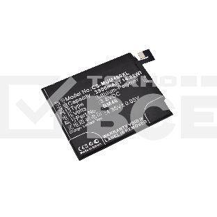 Аккумулятор CameronSinoCS-MUM460XL (BM46) для Xiaomi Redmi Note 3 3.8V / 3900mAh / 14.82Wh
