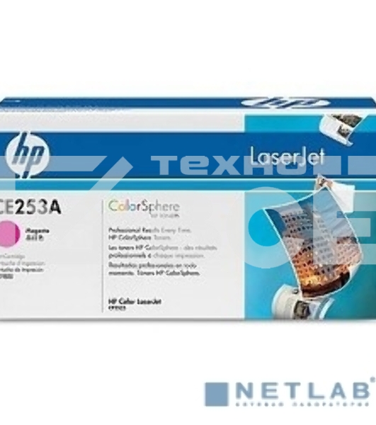 Картридж лазерный HP CE253A пурпурный CLJ CM3530/CP3525 (7000стр.)