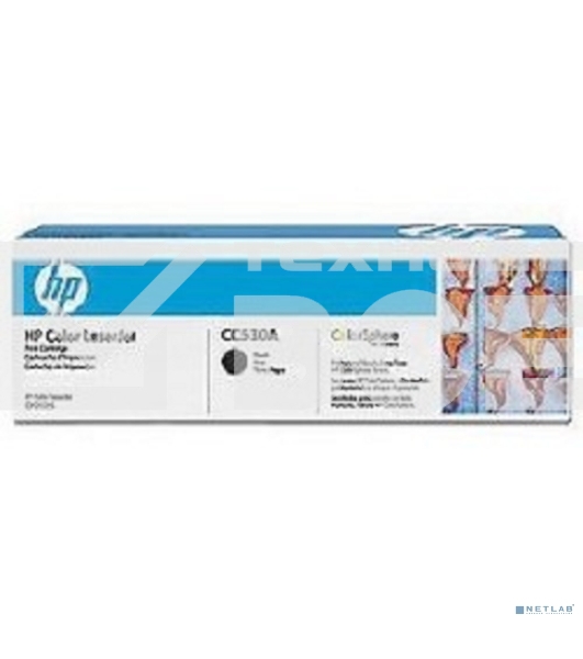 Картридж лазерный HP CC530A черный для LJ CP2025/CM2320 3500стр.