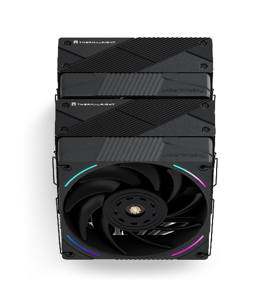 Устройство охлаждения(кулер) Thermalright Phantom Spirit 120 EVO ARGB Soc-AM5/AM4/1151/1200/1700 черный 4-pin 27dB Al+Cu 765gr Ret (PS120-EVO)