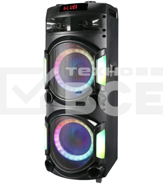 Минисистема SUPRA SMB-1100 черный 150Вт FM USB BT SD