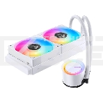 Система жидкостного охлаждения JONSBO TG-240 белый 120мм алюминий+медь 1800rpm 35.4db 4-pin 260W, фото10