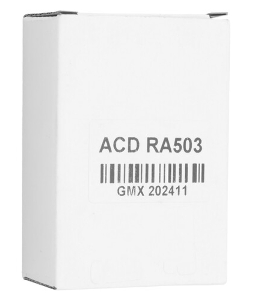 Корпус ACD RA503 Aluminum Case with Double Fans for Raspberry Pi 4B, черный
