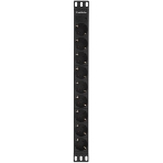 Блок розеток горизонтальный ExeGate ServerPro PDU-19H907 Al-9S-C20, 19', 1U, Алюминий, 9 Schuko, С20, черный, фото9