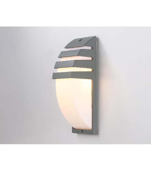 Уличный настенный архитектурный светильник ST5201 GR серый IP54 E27 max 40W 331*112*35