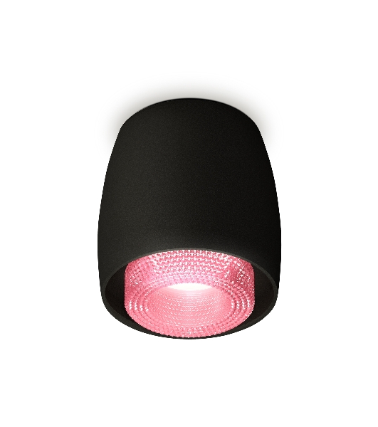Светильник Ambrella Light XS1142022 SBK/PI черный песок/розовый MR16 GU5.3 (C1142, N7193)
