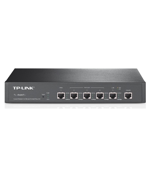Маршрутизатор TP-Link SMB TL-R480T+ для ср.бизнеса 1WAN+4LAN 10/100Mb/s,Intel IXP 266MHz, Firewall,NAT,VPN