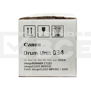Фотобарабан Canon C-EXV034C cyan голубой, 34000 стр, для iR C1225/iF