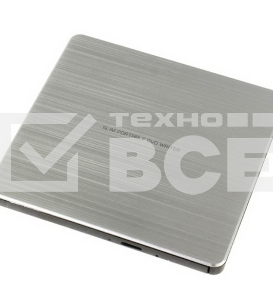 Внешний Привод DVD-RW LG GP60NS60 серебристый USB ultra slim внешний RTL