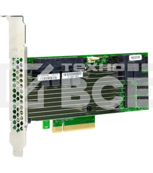 Контроллер Broadcom MegaRAID SAS 9361-24i SGL (05-50022-00), PCIe 3.0 x8 LP, SAS/SATA 12G, RAID 0,1,5,6,10,50,60, 24port(6*int SFF8643), Cache 4GB, 3324ROC