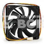 Вентилятор для корпуса Gembird D8015SM-3 черный, 80 мм, 2600 об/мин, 27 дБ, 3 pin, фото6