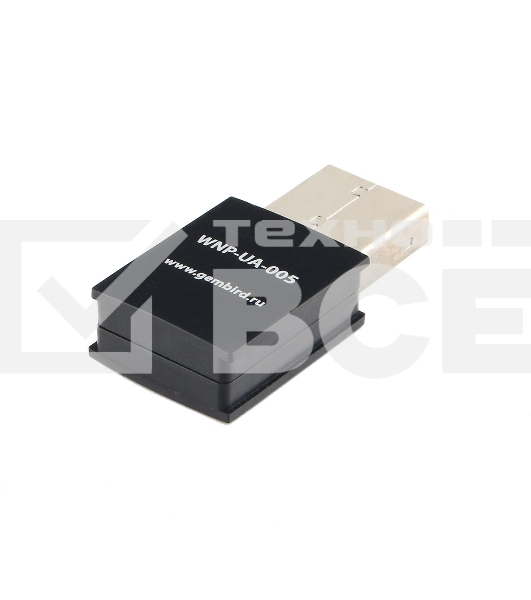 Сетевой адаптер WiFi Gembird 300Мбит, USB, 802.11b/g/n