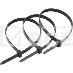 Стяжка нейлон 3.6X300мм (100шт./уп.) черная, фото 1