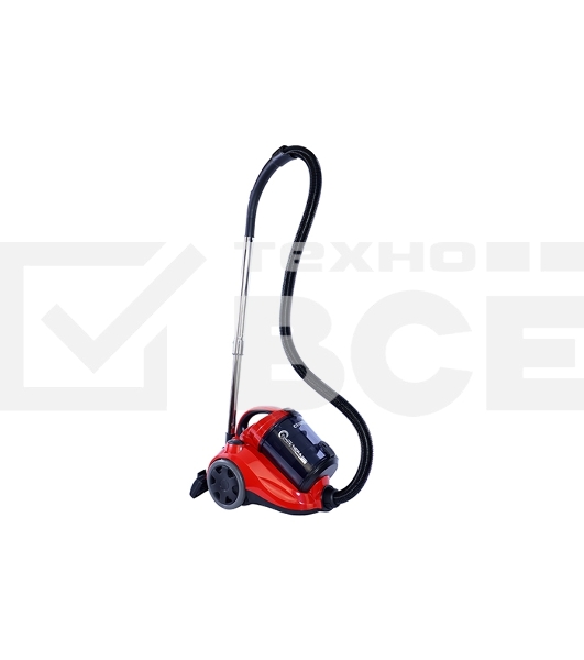 Пылесос Centek CT-2530 красный/черный, 400/2300 Вт, уборка сухая, пылесборник контейнер, 2 л