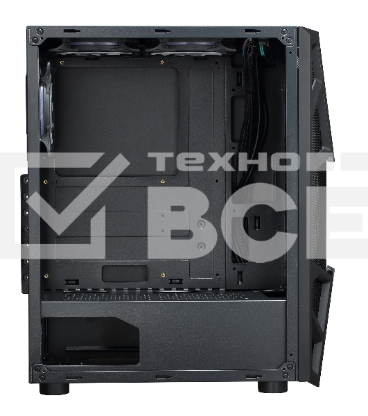 Компьютерный корпус Aerocool / Formula CL-3303B RGB черный без БП ATX 6x120mm 2xUSB2.0 1xUSB3.0 audio bott PSU