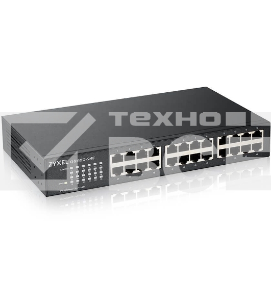 Коммутатор Zyxel GS1100-24E-EU0103F 24G неуправляемый