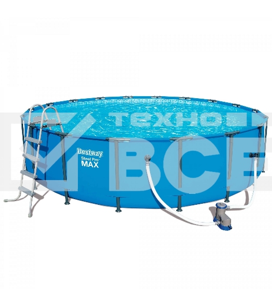 Бассейн с набором 549*122 см  Bestway 56462