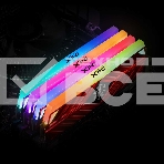 Оперативная память XPG Spectrix D41 RGB, DDR4, 32GB (2x16GB), 3600MHz, CL18, UDIMM, с радиатором, RGB, серый, фото5