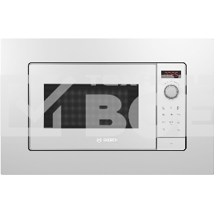 Встраиваемая микроволновая печь Bosch BFL623MW3, Serie 2, белый