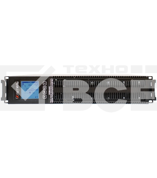 Источник бесперебойного питания ШТИЛЬ 3000 ВА; on-line; батарея: 72В,  int, ext (no incl; 2U; rack / tower