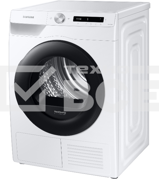 Сушильная машина Samsung DV90T5240AW/LP белый, 9 кг, сушка - тепловой насос, программ - 14, 60 x 85 x 65 см