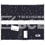 Клавиатура для ноутбука Acer Aspire A514-52 черная с подсветкой, фото3