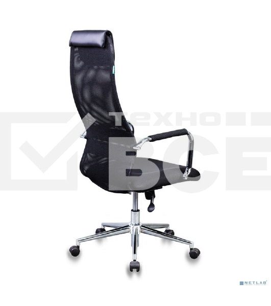Кресло руководителя Бюрократ KB-9N/BLACK черный TW-01 TW-11 сетка крестовина хром