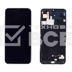 Дисплей для Samsung Galaxy A30S SM-A307F в сборе с тачскрином и рамкой (TFT), черный, фото3
