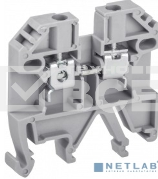 Клемма винтовая КВИ-2,5мм2 серая (50шт) YZN30-002-K03 IEK