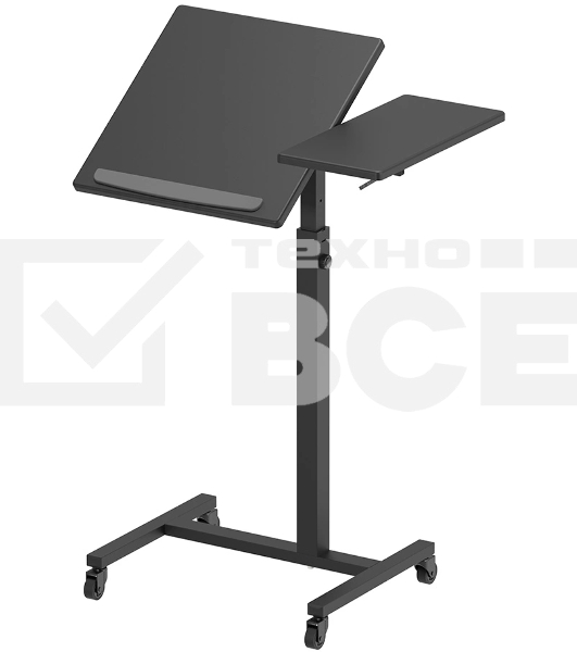 Стойка для телевизора Kromax OMEGA-10, макс. 15кг, напольный, наклон, черный