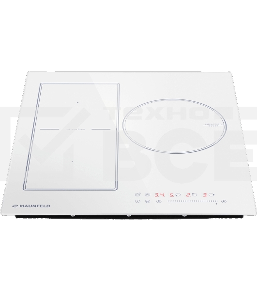 Индукционная варочная панель Maunfeld CVI453SBWH Inverter
