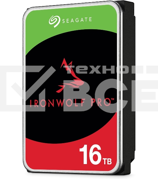 Жесткий диск Seagate SATA-III 16Tb ST16000NT001 NAS Ironwolf Pro 512E (7200rpm) 256Mb 3.5