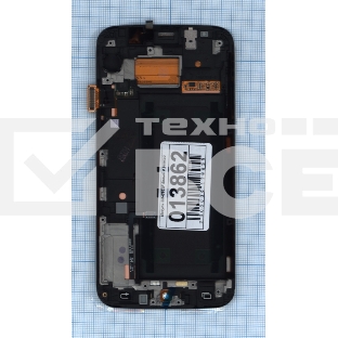 Дисплей для Samsung Galaxy S6 Edge SM-G925F белый с рамкой
