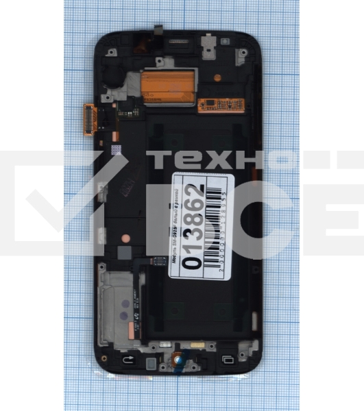 Дисплей для Samsung Galaxy S6 Edge SM-G925F белый с рамкой