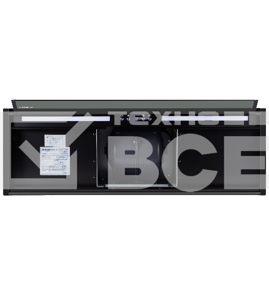 Кухонная вытяжка Maunfeld Mirage 90 черный