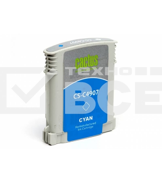 Картридж струйный Cactus CS-C4907 №940 голубой (30 ml) для HP OfficeJet PRO 8000/8500