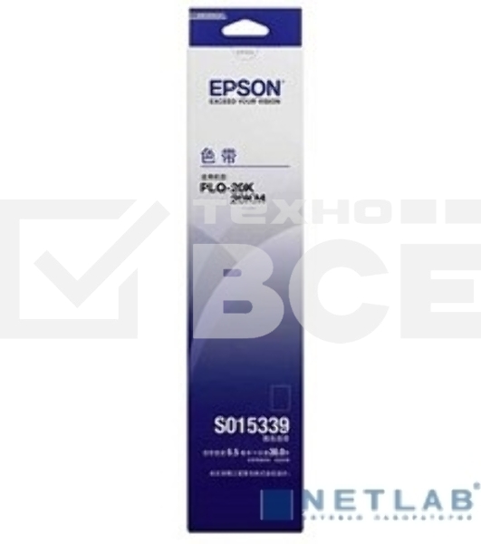 Расходные материалы EPSON C13S015339BA Ribbon Cartridge PLQ-20, PLQ-20M (3 pcs)