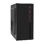 Компьютерный корпус Minitower ExeGate BAA-403U2-AAA350 (mATX, БП AAA350 с вент. 8см, 1*USB/2*USB 3.0, HD Audio, черный), фото 1