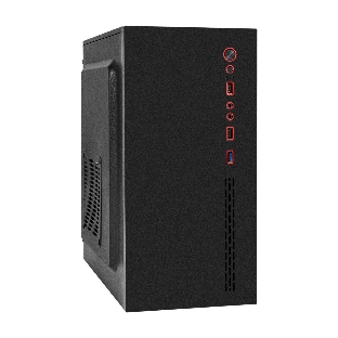 Компьютерный корпус Minitower ExeGate BAA-403U2-AAA350 (mATX, БП AAA350 с вент. 8см, 1*USB/2*USB 3.0, HD Audio, черный)