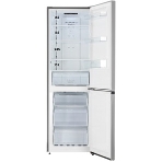 Холодильник Gorenje NRKE62XL серебристый металлик двухкамерный 203/99л морозилка снизу, No Frost, фото28