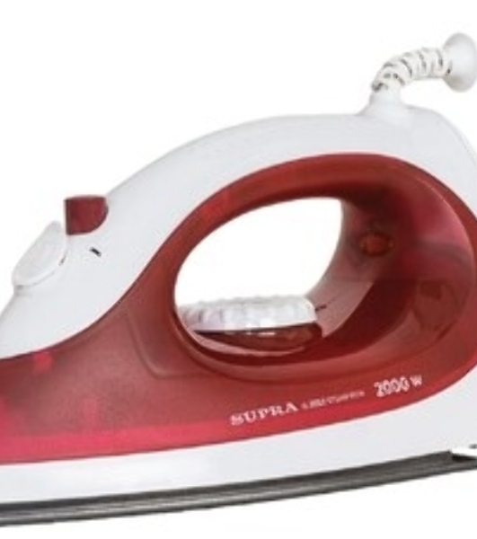 Утюг SUPRA IS-2012 2000 Вт красный/белый
