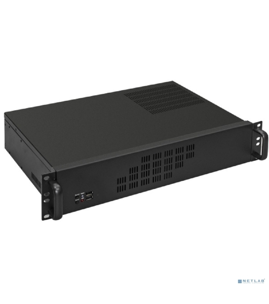 Корпус Procase 2U300-04 (2U Rack server case, черный, без блока питания(PS/2), глубина 300мм, MB 9.6'x9.6' 4HDD)