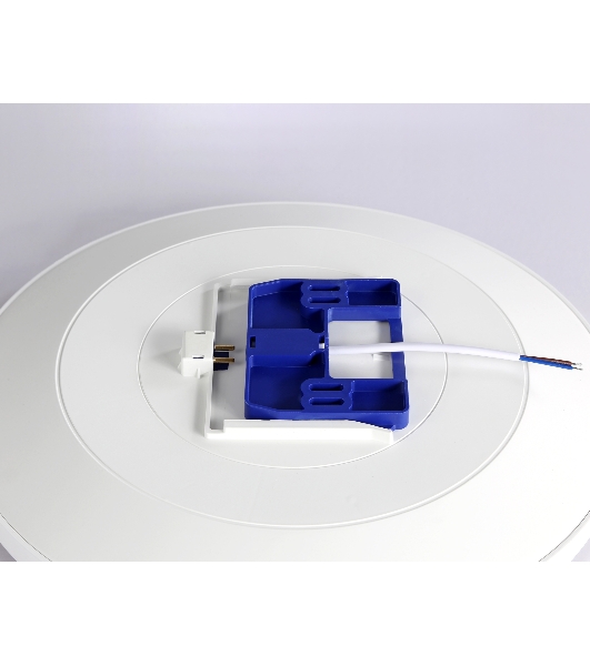 Потолочный светодиодный светильник Ambrella light FZ1221 WH белый IP44 18W 4200K D302*50 (Без ПДУ)