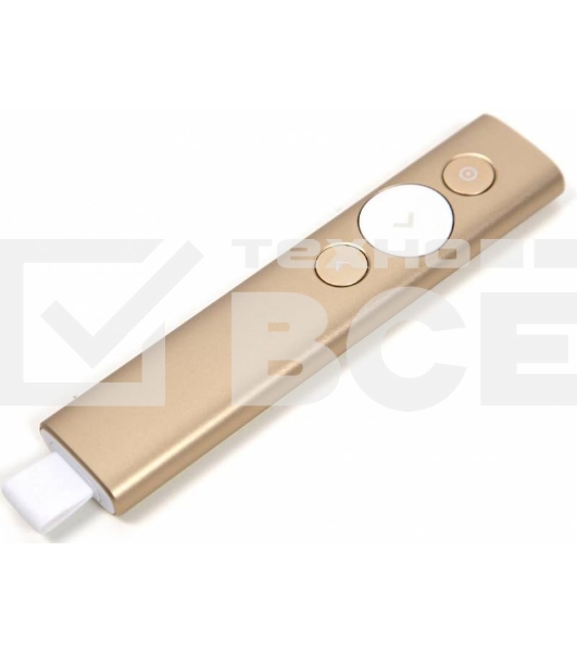 Презентер Logitech Spotlight золотистый, радиоканал, USB, кнопки - 3