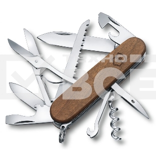 Нож перочинный Victorinox Huntsman Wood (1.3711.63) 91мм 13функций дерево карт.коробка